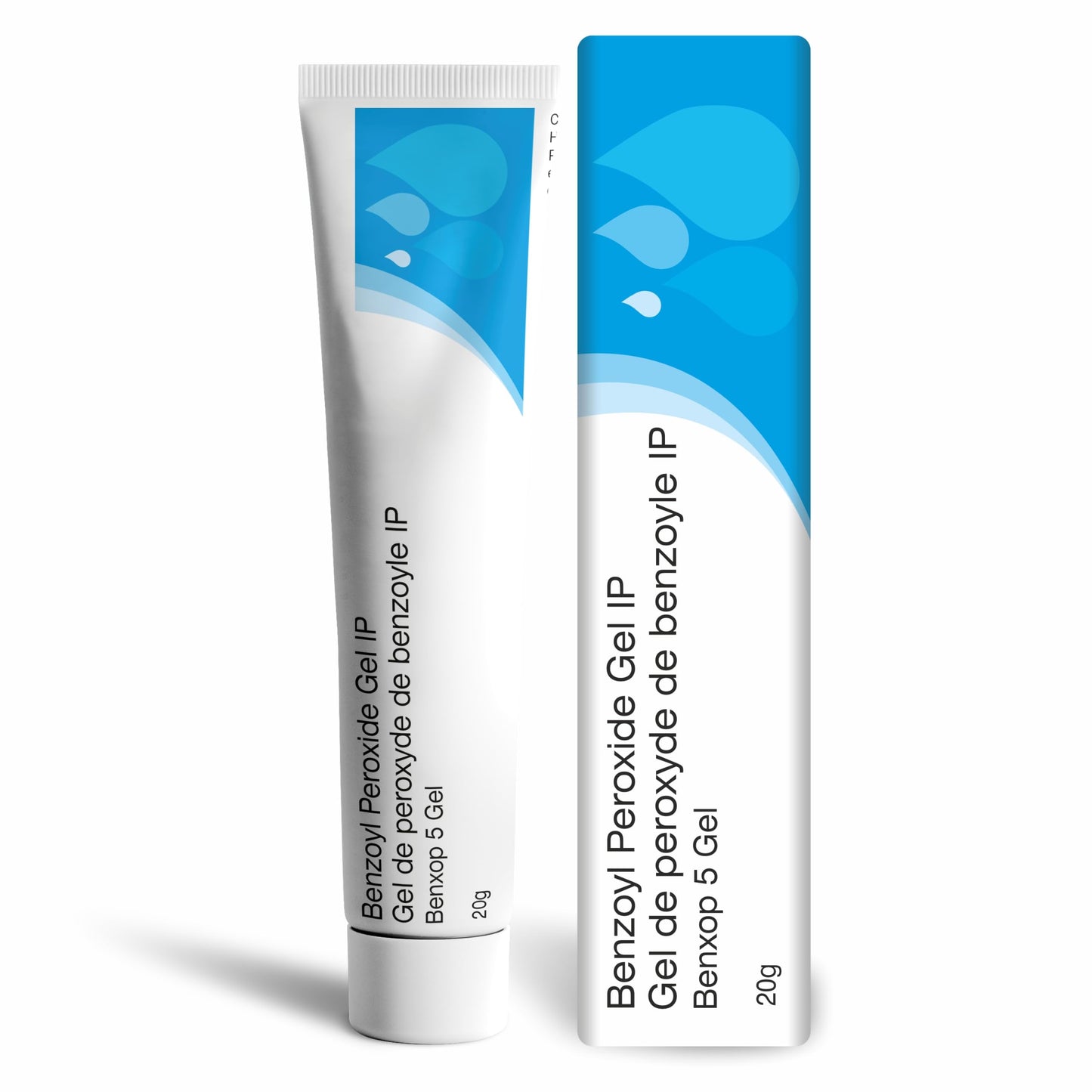SALVE Benxop Benzoyl Peroxide 5% Pimples Cream 20gm (0.70 Fl Oz)