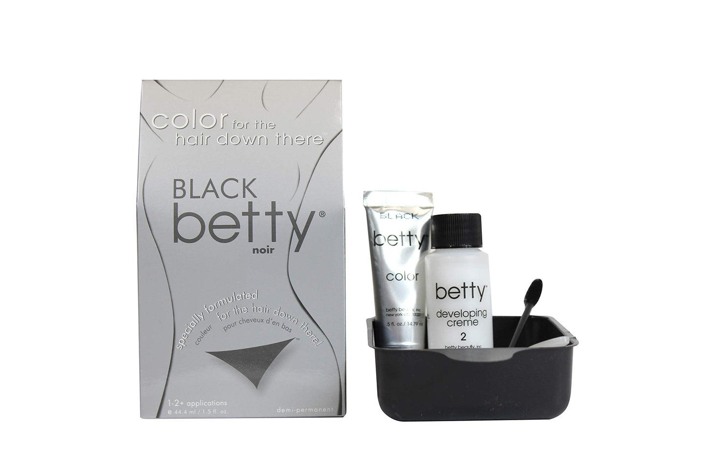 Black Betty - Color for the Hair Down There Kit