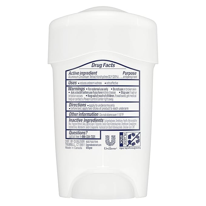 Degree Clinical Protection Antiperspirant Deodorant 72-Hour Sweat & Odor Protection Summer Strength Antiperspirant for Women 1.7 oz