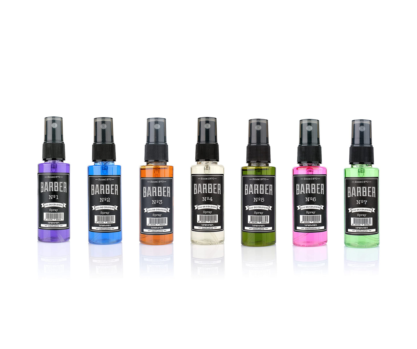Marmara Barber Cologne - Best Choice of Modern Barbers and Traditional Shaving Fans Travel Size (50 ml, No3)