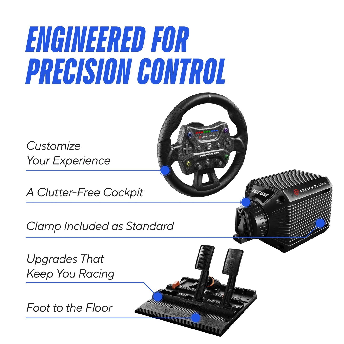 ASETEK Initium Racing Bundle US (PC)