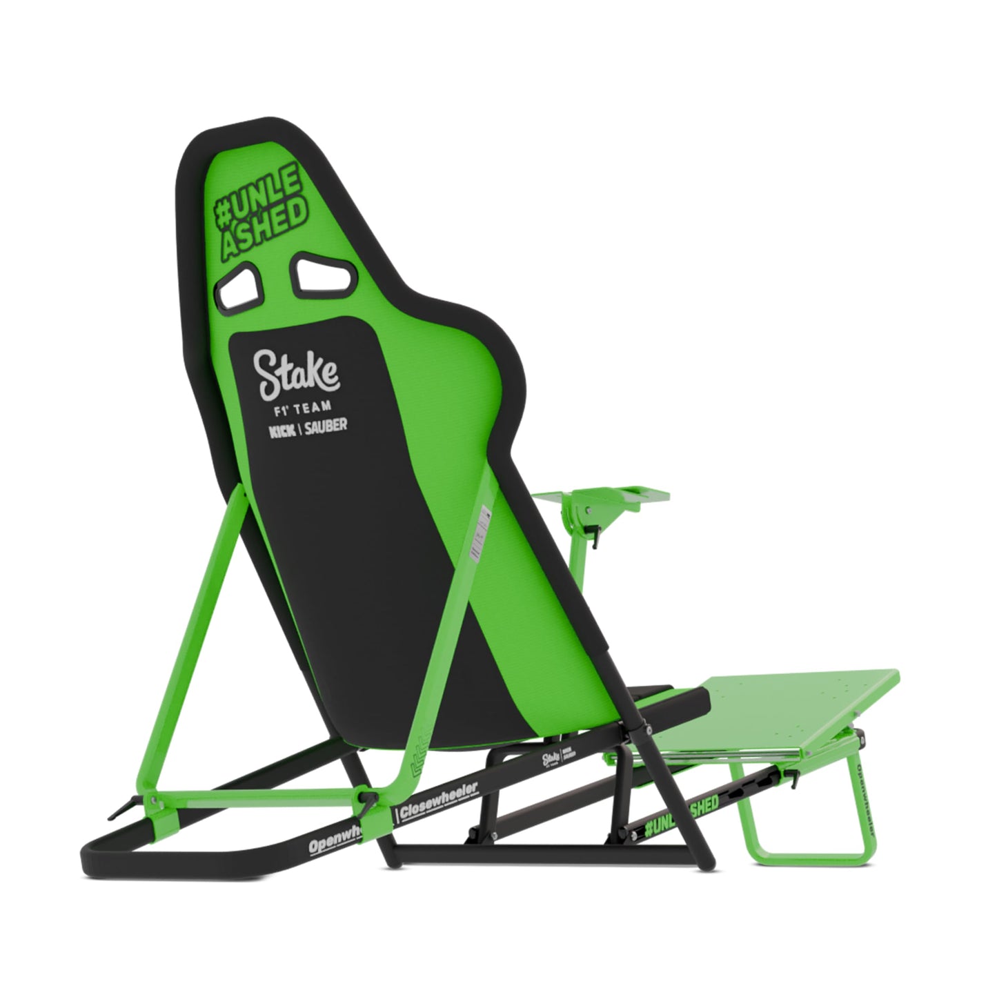 GTR Simulator GTA Compact V2 Foldable Racing Simulator Cockpit Stake F1® Team KICK Sauber Edition