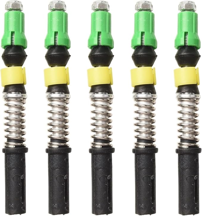 5-Pack Hiking Trekking Pole Internal Lock with Shock Absorbing Spring, Replacement Part for Carbon Fiber Walking Pole, Adj...