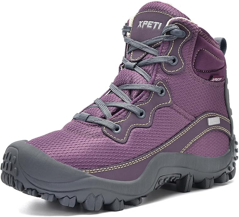 Manfen Women's Dimo Mid Waterproof Hiking Boots