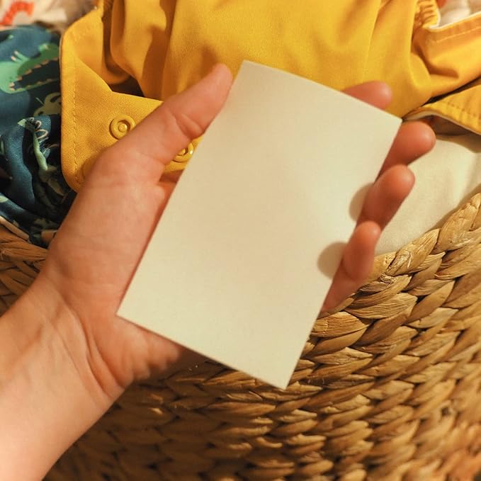 Travel Pack | Premium Unscented Laundry Detergent Sheets (2 Strips Per Pack, 12 Loads) | People & Planet-Friendly | Liquidless Laundry Detergent Sheets by Nantucket Footprint