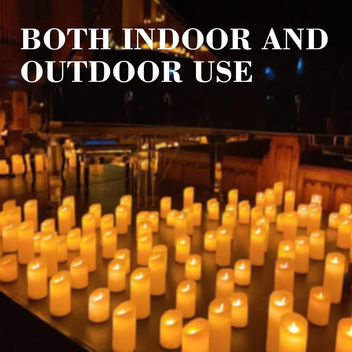 CLTNIKET 72-Pack LED Flameless Candles with Remote Control - Perfect for Home, Parties, and Special Occasions - Create a Magical Ambiance Effortlessly(Three Sizes)