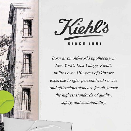 Kiehl's Body Fuel All-in-One Energizing Body Wash & Shampoo for Men, with Menthol, Caffeine, Vitamin E & Vitamin C, Gently Removes Excess Oil, Sweat & Impurities, for Men's Skin and Hair - 33.8 fl oz