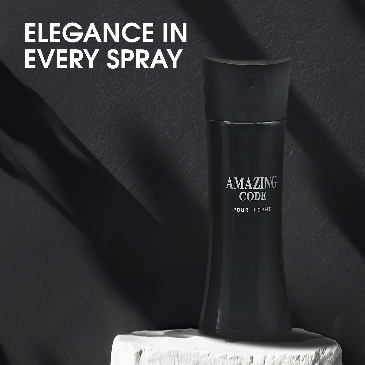 AFLUXE Amazing Code Men's Cologne,Bold Scent Eau de Toilette,3.4 Fl Oz Perfume for Men Every Day Used