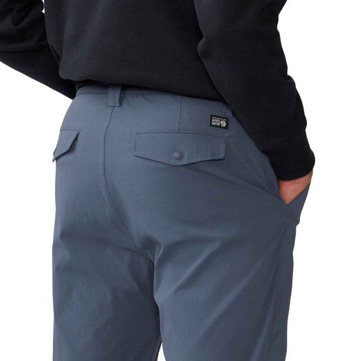 Mountain Hardwear Men's Standard Explore Pant, Blue Slate, 40W x 32L