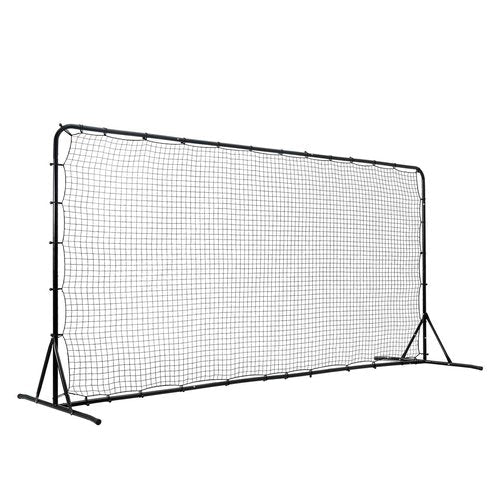 VEVOR Soccer Rebounder Net, 12x6FT Iron Soccer Training Equipment, Sports Football Training Gift with Portable Bag, Volleyball Rebounder Wall Perfect for Backyard Practicing, Solo Training, Passing