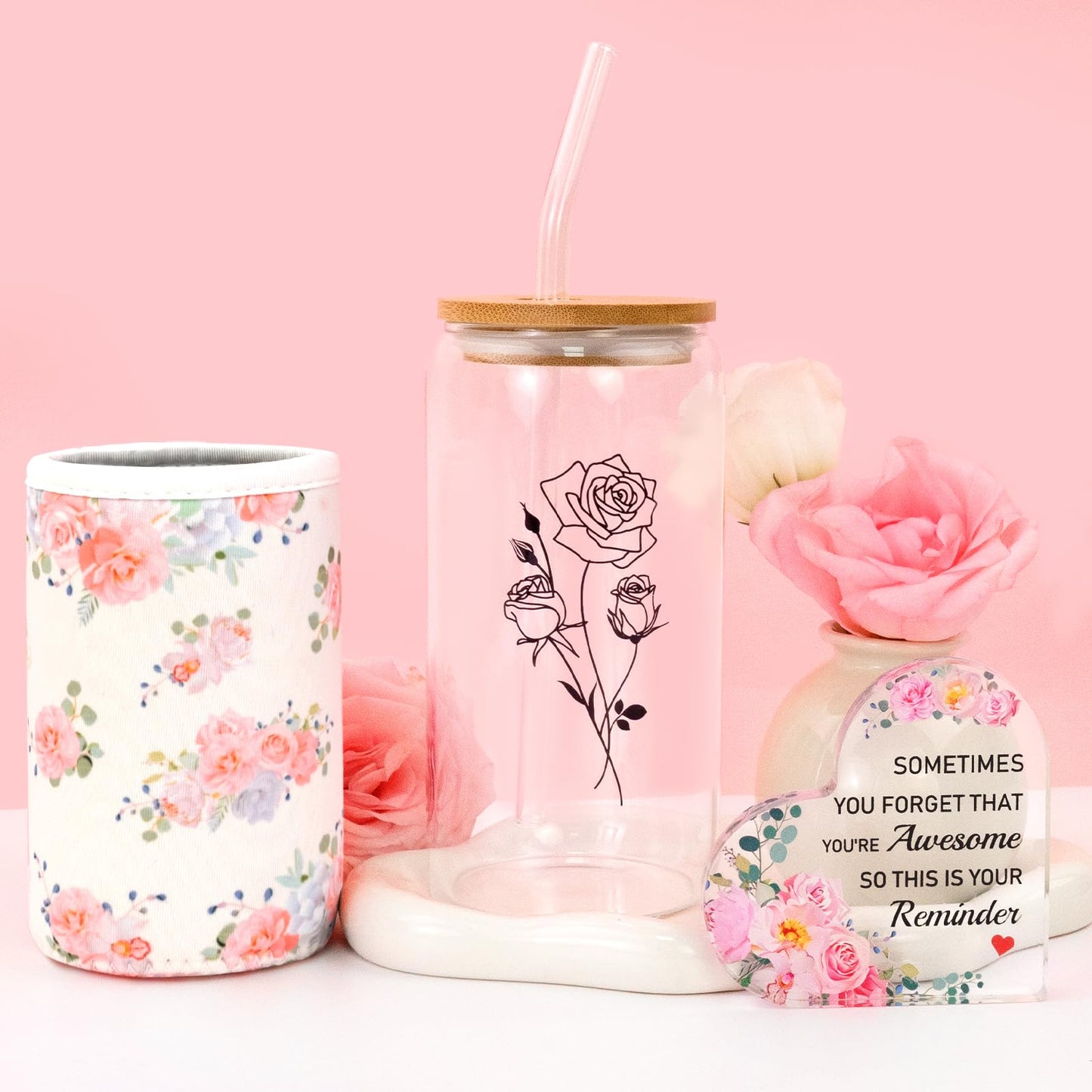 Birthday Gifts for Women, 13pc Valentine Gift Basket for Women Birthday Unique, Spa Basket Care Package Get Well Soon Box for Teen Girls, Sister, Mom, Her Fantasy Box for Mother's Day