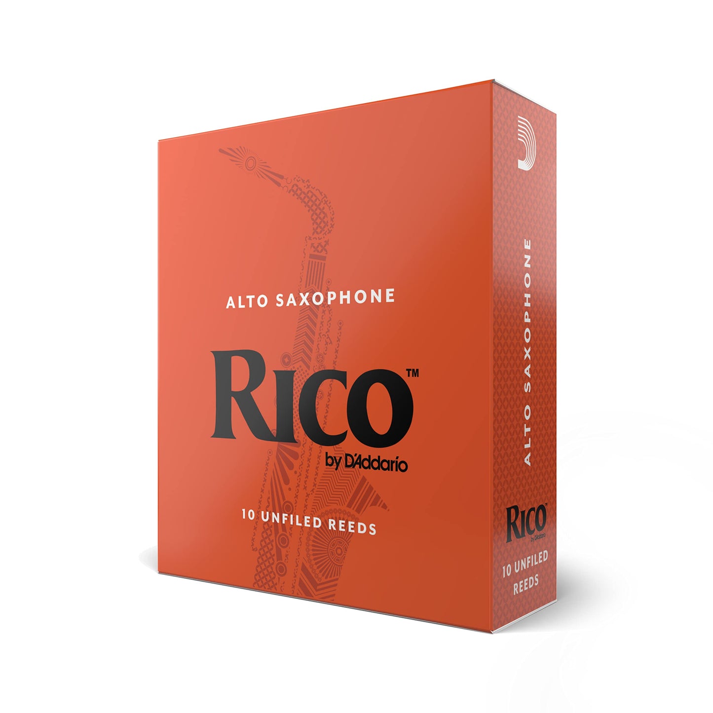 DAddario Woodwinds, Rico Saxophone Reeds, Alto Sax, RJA1035, Strength 3.5, 10-Pack