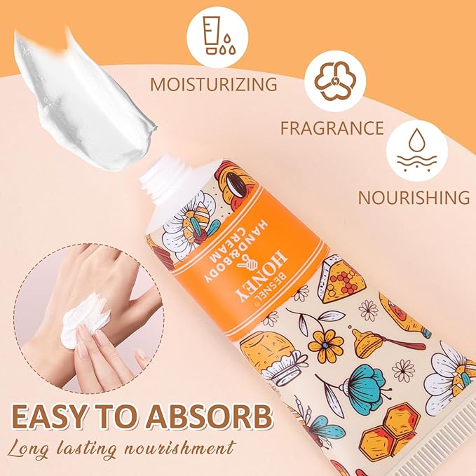 24 Pack Hand Cream Gift Set For Women, Mini Hand Lotion Travel Size in Bulk for Dry Cracked Hands, Graduation Gifts, Teacher Appreciation Gifts, Thanksgiving gift, Bridesmaid Gift,Party Favors