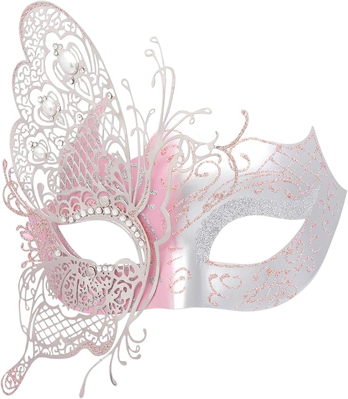 Coddsmz Mysterious Venetian Butterfly Lady Masquerade Halloween Party Mask Evening Prom Ball Mask Bar Costumes Accessory
