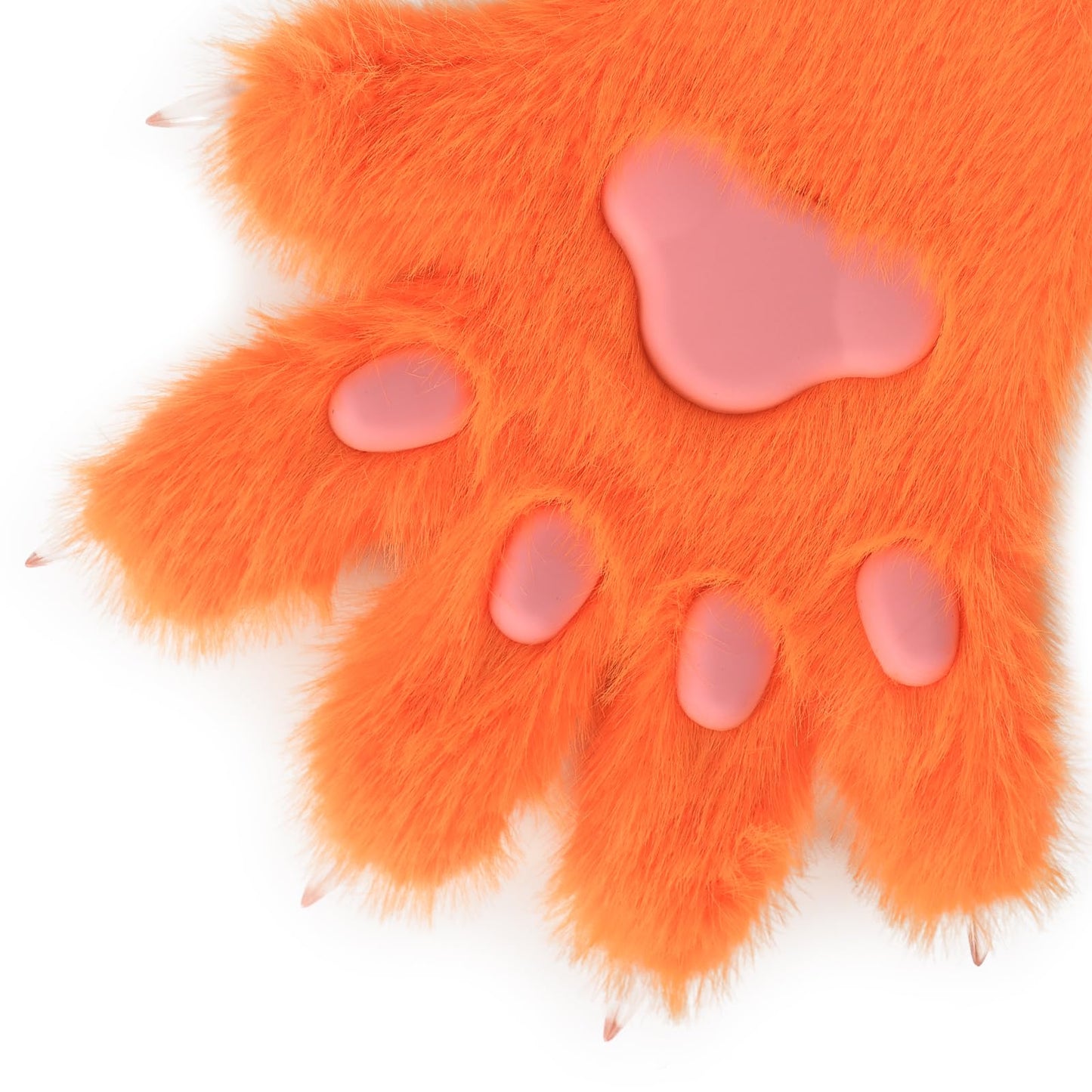 HAOAN Wolf Fox Tail Clip Ears and Gloves Set Halloween Christmas Fancy Party Costume Toys Gift for Women