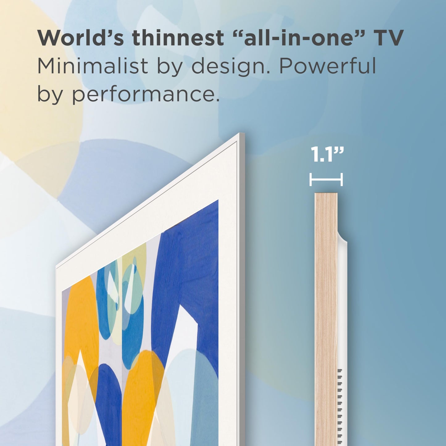 TCL 75 Inch Class NXTVISION Series Picture Frame Canvas Art TV | 75A300W, 2024 Model | QLED 4K HDR Smart Google TV | 120HZ Dolby Atmos Audio | Voice Remote Alexa Google Apple Streaming Television