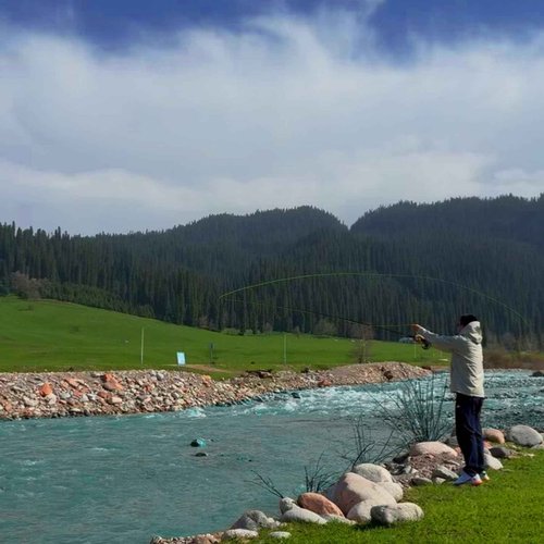 Master Logic Fly Fishing Rod and Reel Combo Starter Kit with Lightweight Fly Box Case & Fishing Flies and Die Cast Aluminum Reel, Carrying Case and Accessories, Fly Fishing Complete Starter Package