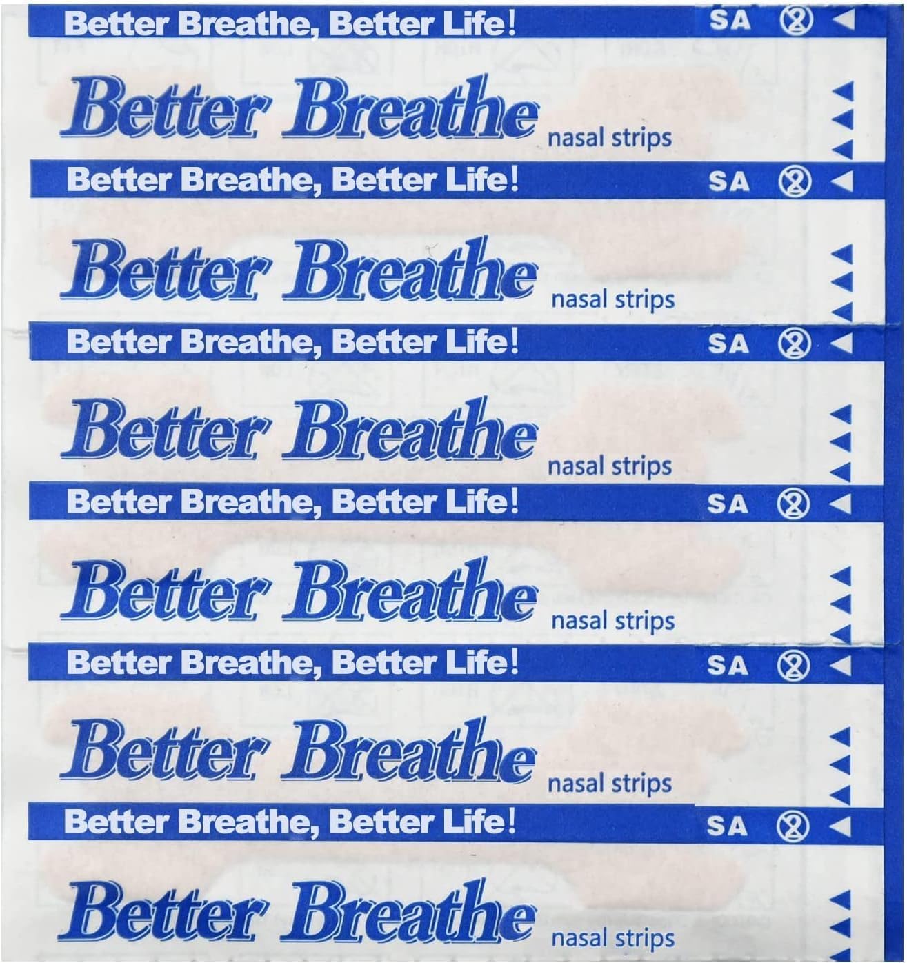 Debaishi 60-300 Count Nasal Strips for Men and Women(66mm*19mm) (60)