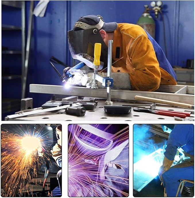 Leather Welding Apron with Sleeves,Heavy Duty Welding Jacket,Heat Flame Resistant Welder Apron for Men