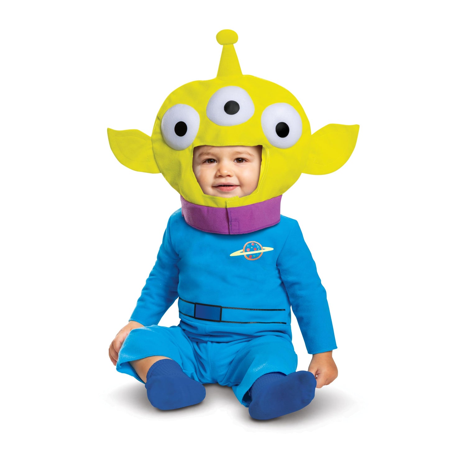 Toy Story Alien Classic Infant Costume, Blue/Green (12-18 Months)