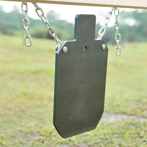 AR500 Steel Targets for Shooting, FULLBOW 1/2" Thick Rifle Rated Gong Silhouette Metal Target for Precision Shooting
