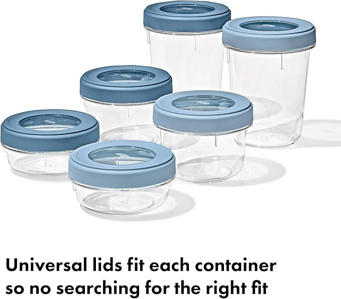 OXO Good Grips Twist & Stack Container – 20 oz – 2 Pack