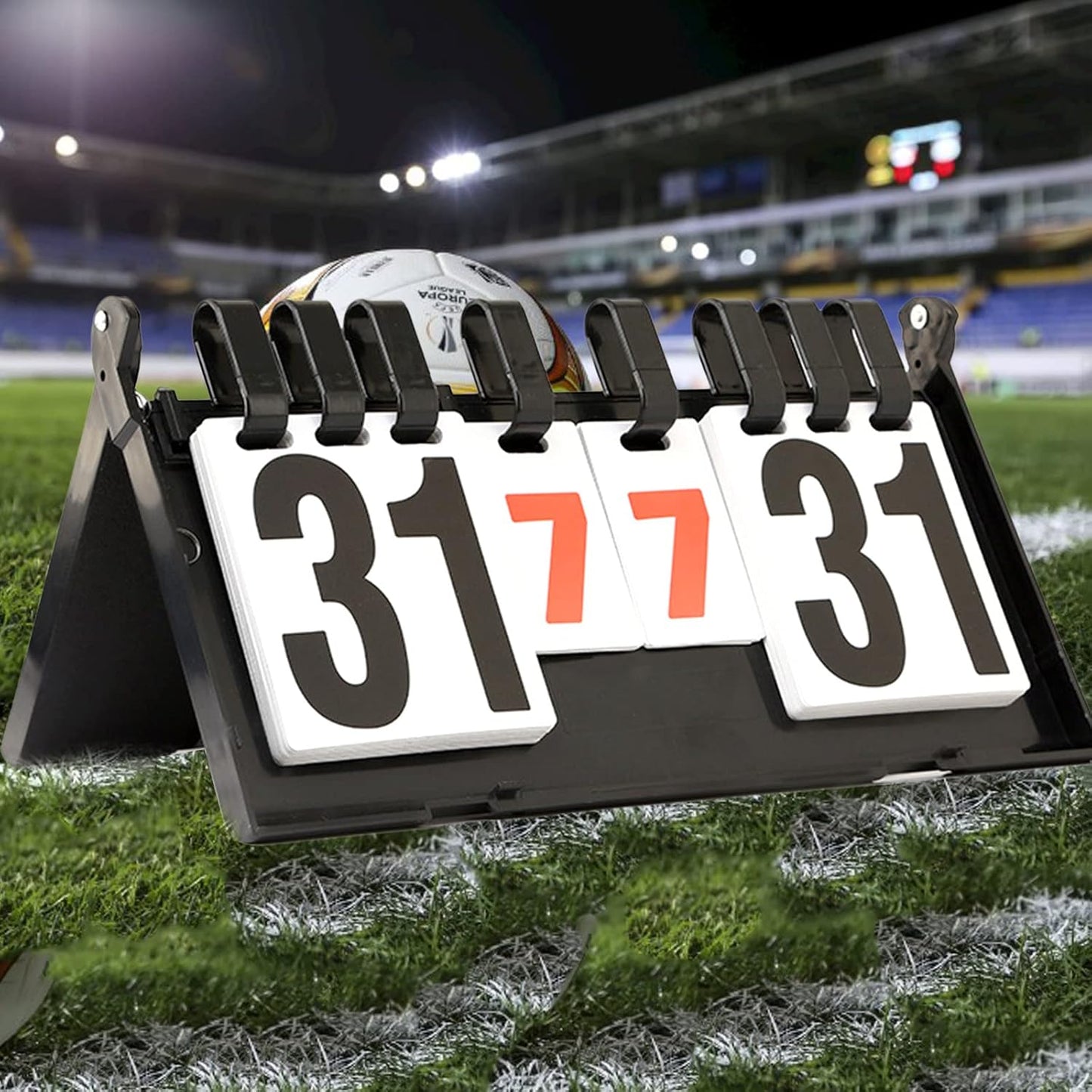 Portable Digital Scoreboard, Ping Pong Score Keeper Scoreboard for Tennis Soccer Football Sports, Sports Supplies Score Board for Games, Best Coaches Gifts Idea for Men, Boys