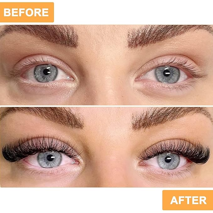 B&Q Lash Clusters 280PCS Natural Eyelash Clusters 50D C 9-16 Individual Lash Wispy Eyelash Extension with Soft Thin Band Classic Look Pestañas Postizas Comfortable DIY at Home(50D-C-9-16MIX)