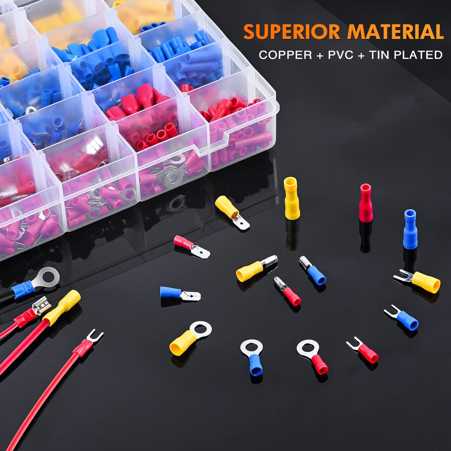 Westinghouse 12500W Dual Fuel Generator and 540PCS Nilight Mixed Electrical Wire Connectors Kit