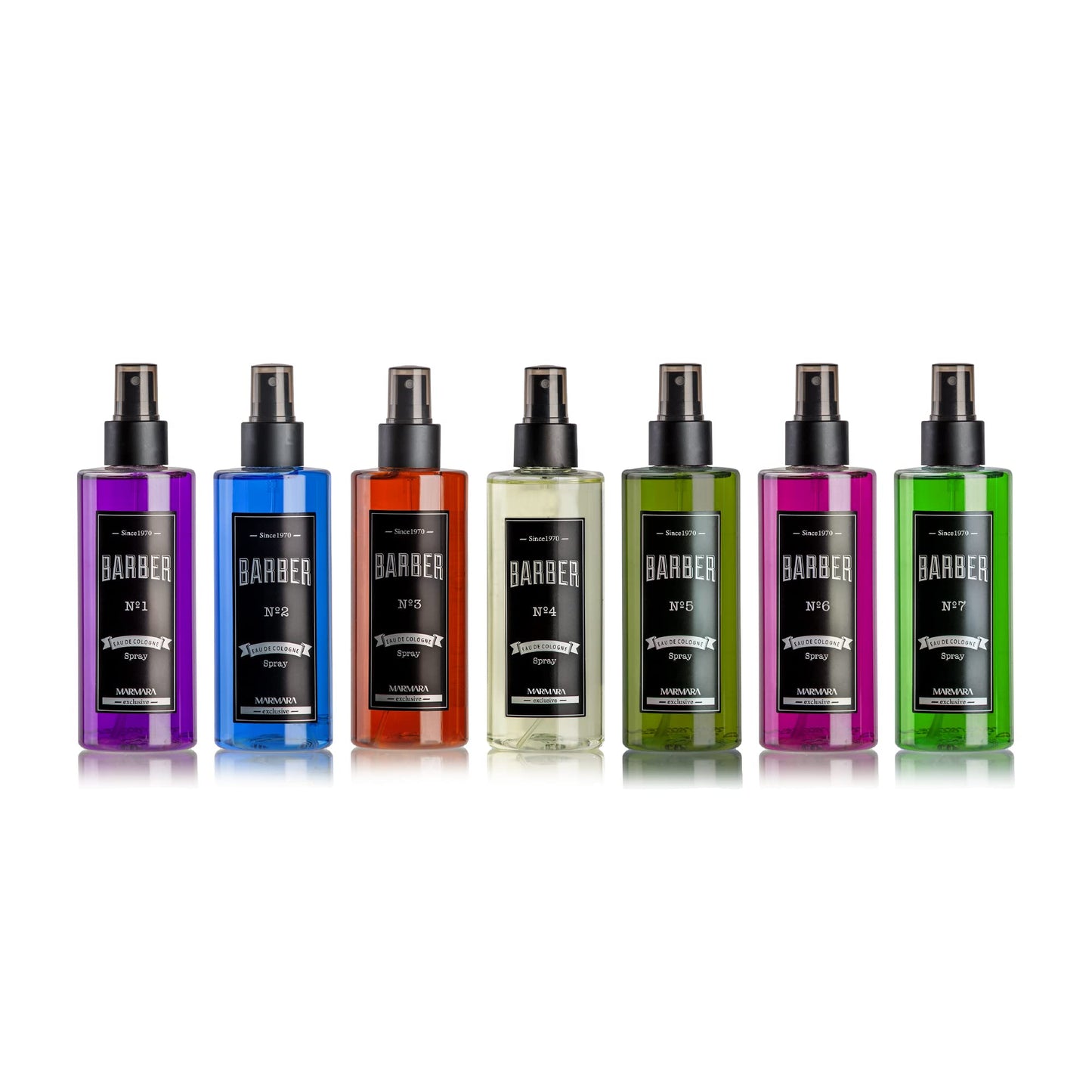Marmara Barber Cologne - Best Choice of Modern Barbers and Traditional Shaving Fans Spray Bottle 8.5 fl oz. (250 ml, No5)