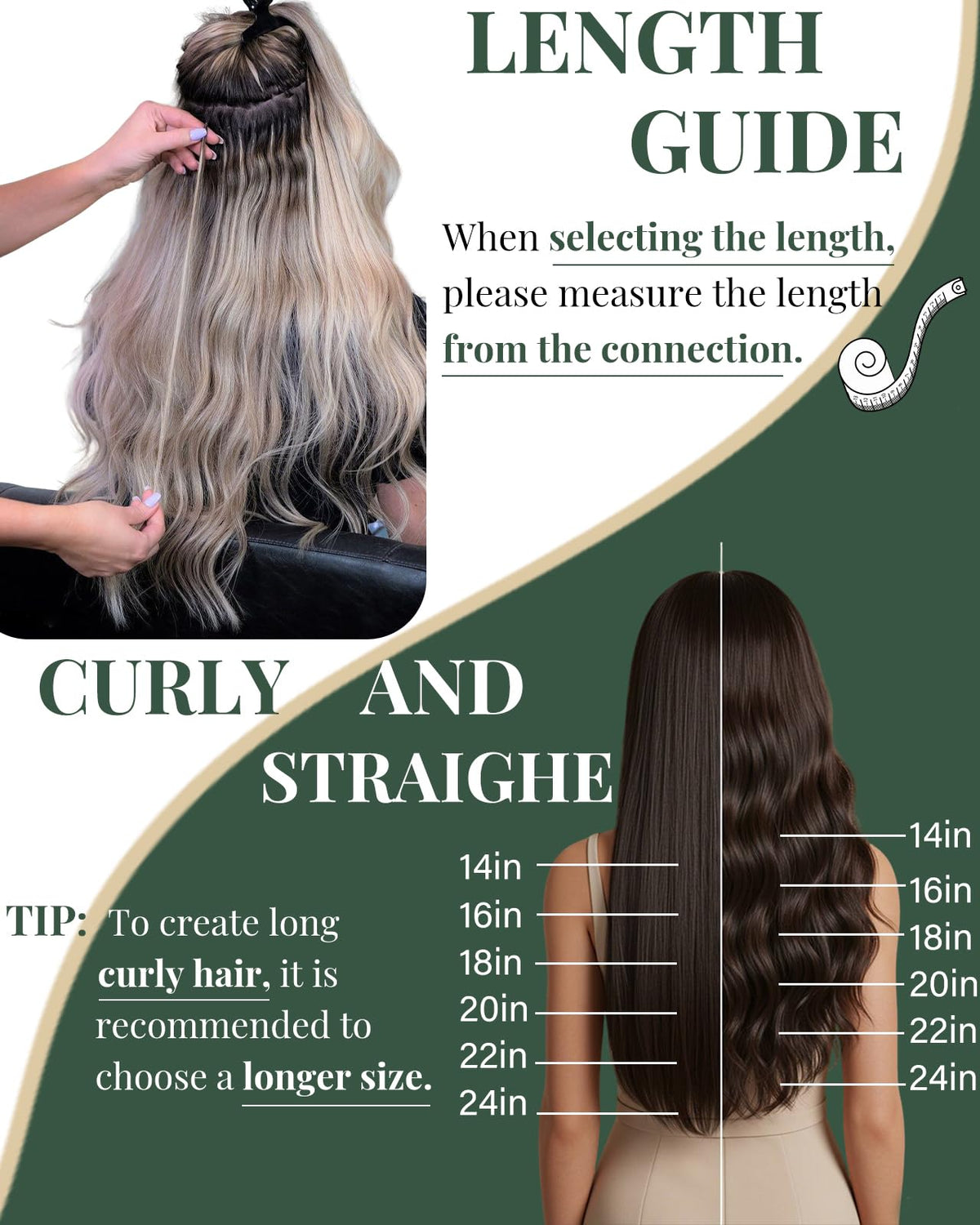 Ugeat Black I Tip Hair Extensions Human Hair Long Straight Jet Black Itip Human Hair Extensions I Tip Invisible Silky Smooth Nat