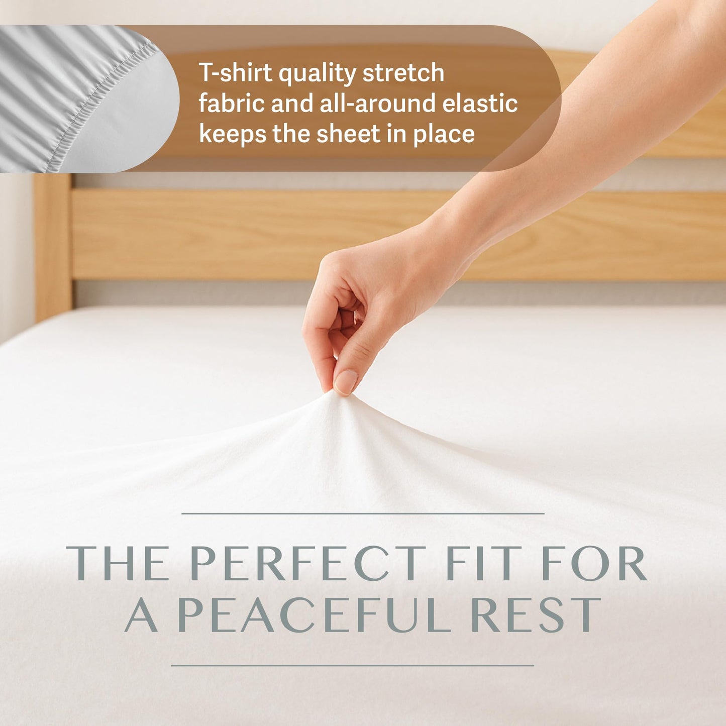BLISSFORD - 4 Pack Fitted Hospital Bed Sheets with Elastic All Around for a Cotton Rich Soft Knitted Jersey Sheet, 36” x 84” x 12”