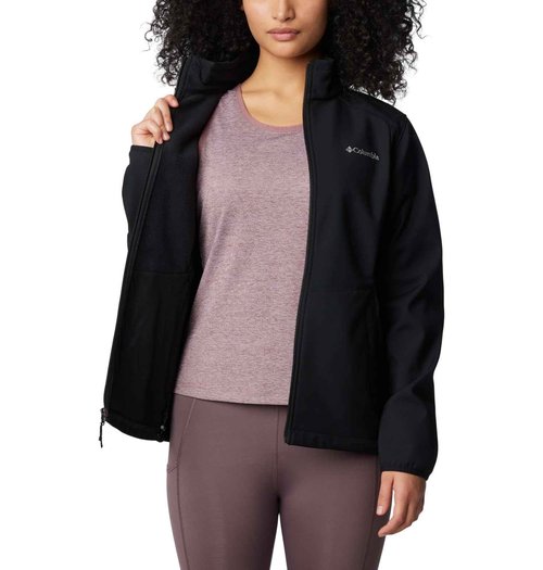 Columbia Women's Kruser Ridge III Softshell Jacket, Black, 2X Plus