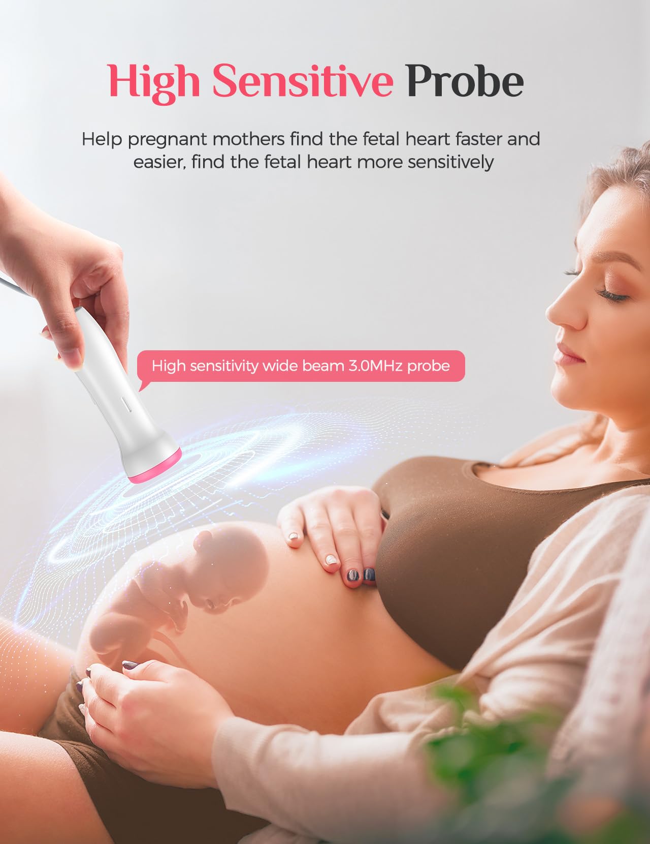 Fiogeo IMEX DOP-Tone II/Monitor, Fetal Doppler Ultrasound, White