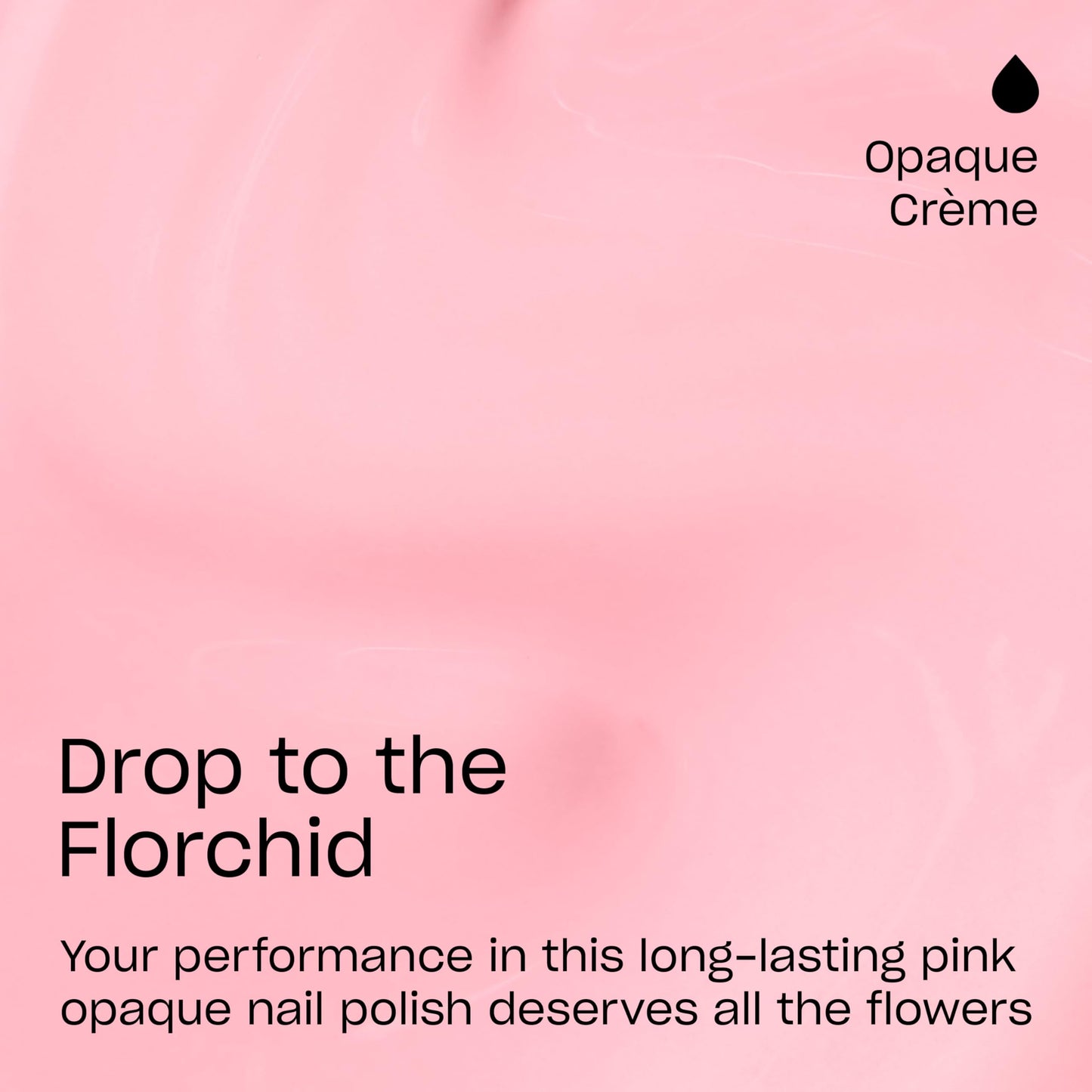 OPI Infinite Shine Drop to the Florchid | Opaque Soft Pink Long Wear Gel Like Crme Nail Polish | Make 'Em Jelly! Collection | Su