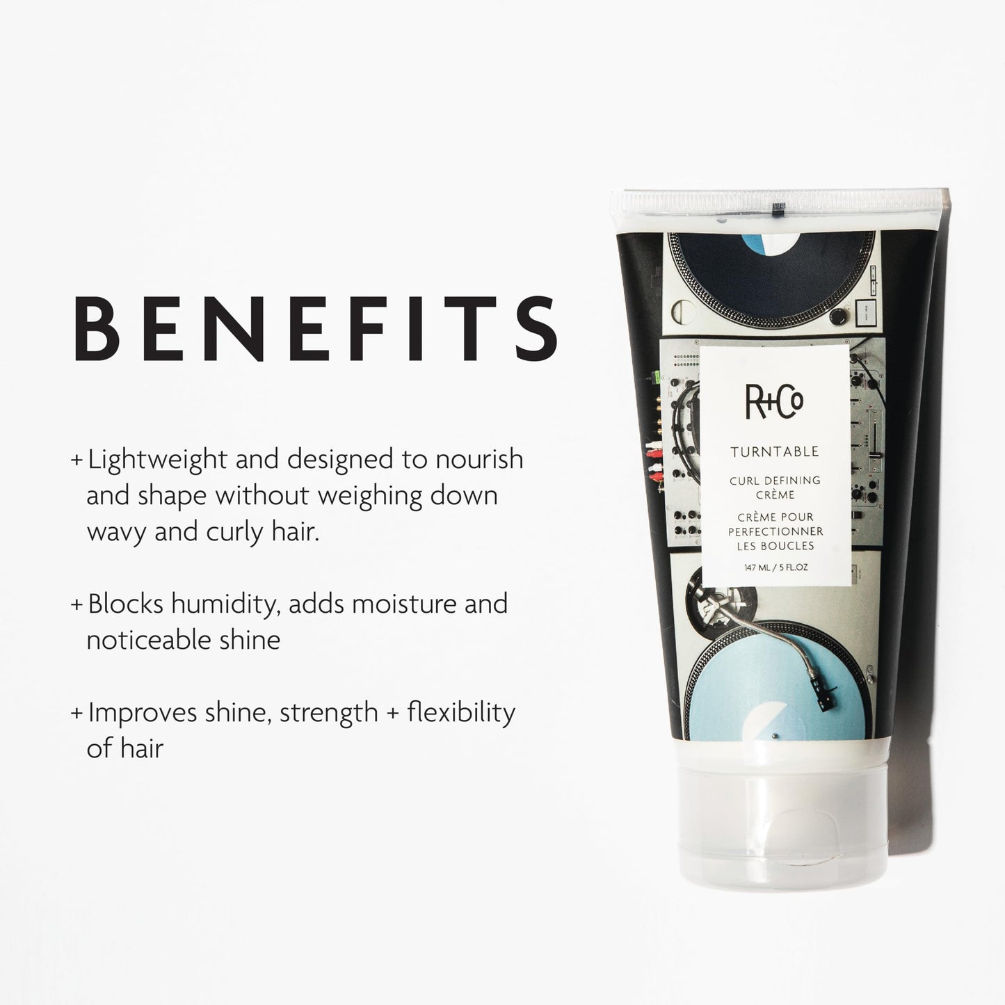 R+Co TURNTABLE Curl Defining Creme 147 ml / 5 oz