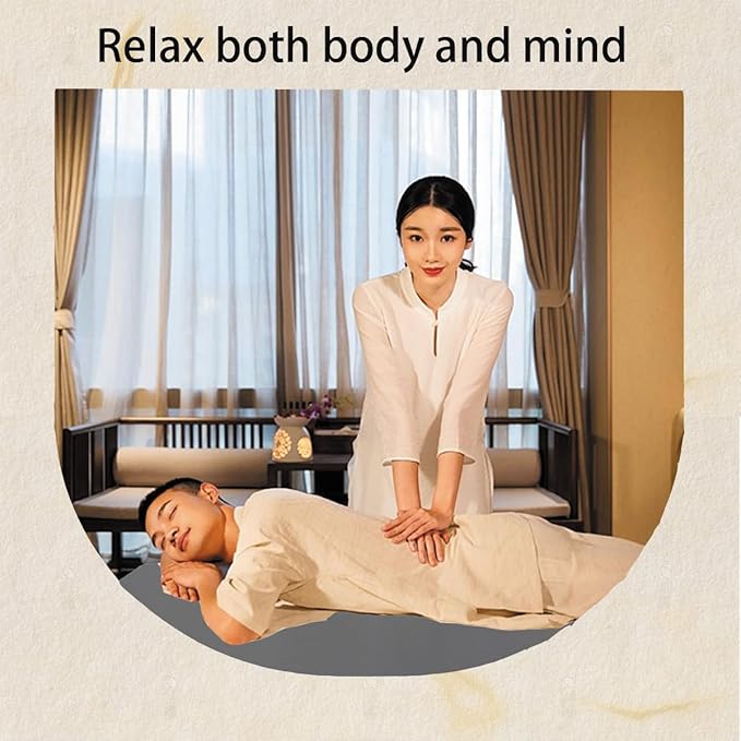 Massage Table Sheet, 87 x 51" PVC Reusable Wax Mat Pad Waterproof Massage Bed Cover Sheet (1Pcs Black)