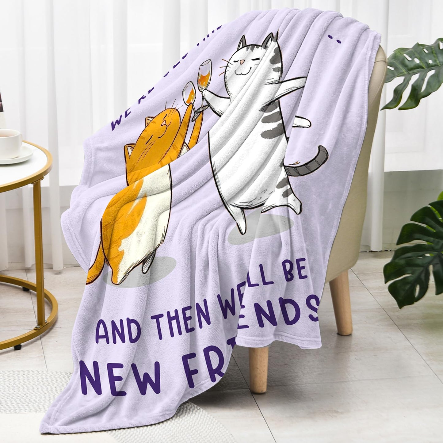 Best Friend Birthday Gifts for Women, Friendship Gifts for Women Friends, Graduation Christmas Birthday Gift for Best Friend Woman, Bestie, BFF, Soul Sister, Friendship Gift- Throw Blanket 60"x50"