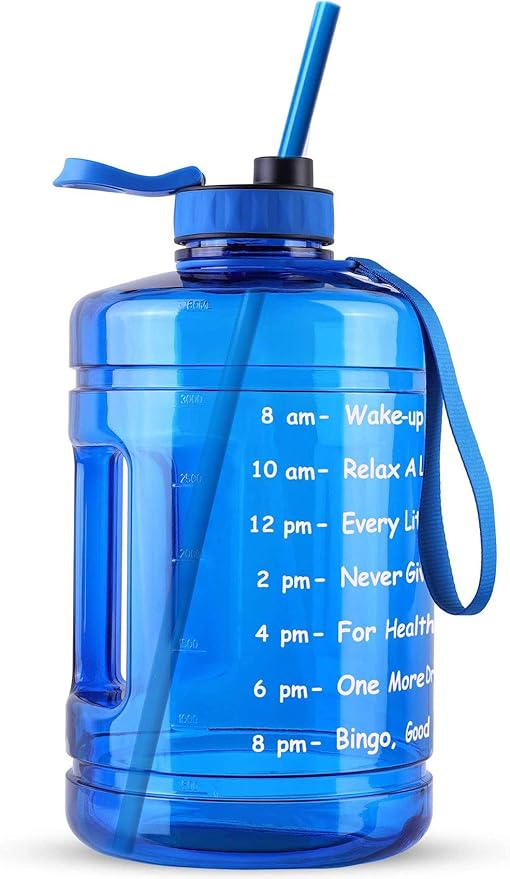 Extra Long 14.5 Inch Reusable Silicone Straws for Wine Bottle,1 Gallon/128 64 75 OZ Water Bottle,Mugs,1/Half Gallon Hydro Water Jug, Flexible Tall Giant Big Gallon Jug Drinking Straw With Brush-8 Pack