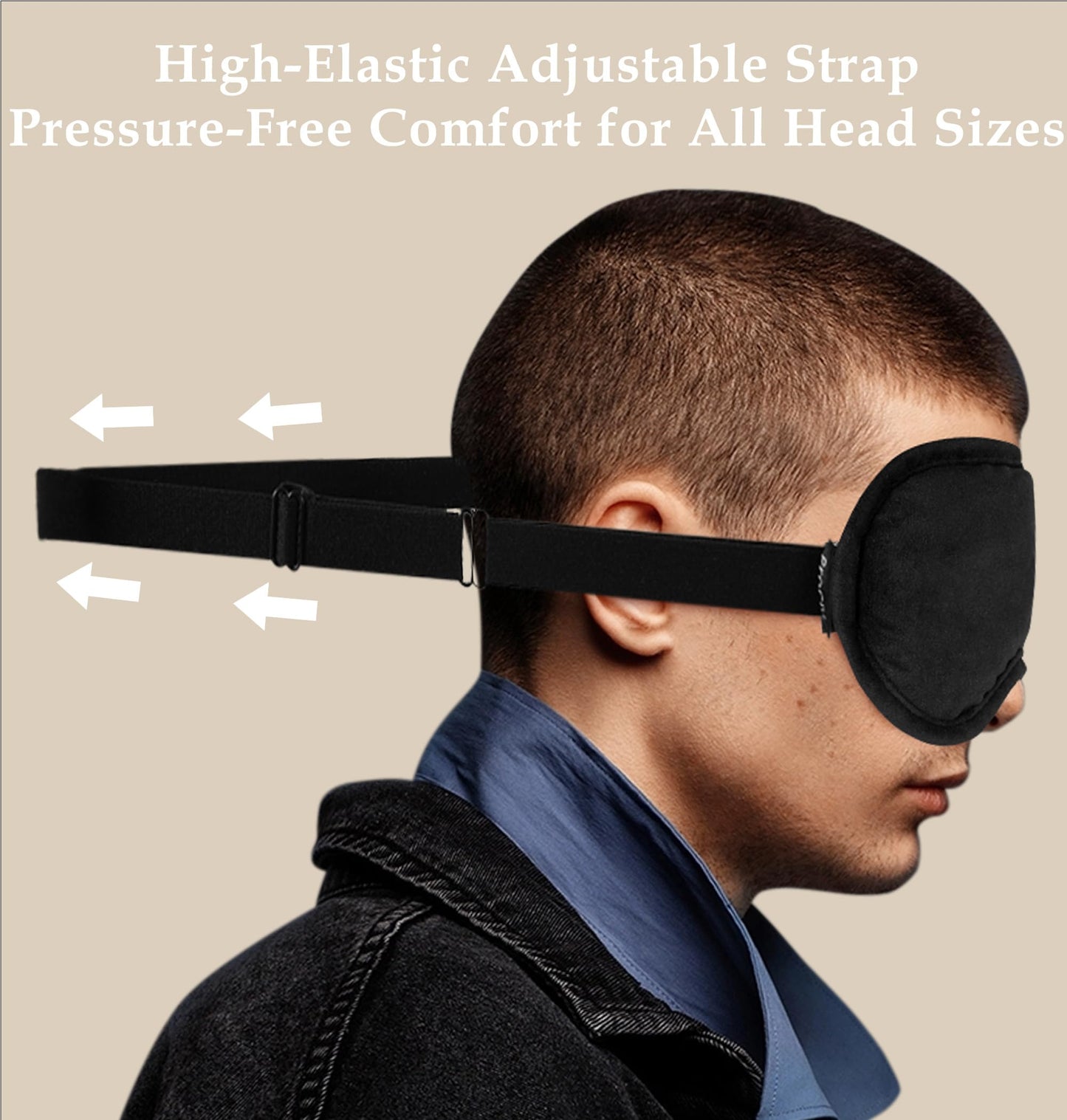 Heated Eye Mask (2-Packs), Moist Warm Compress Microwave with Flaxseed Cassia Seed, Weighted Eye Mask for Sleeping, Dry Eyes, Stye Eye Treatment, Relief Eye Fatigue (Black&Grey)