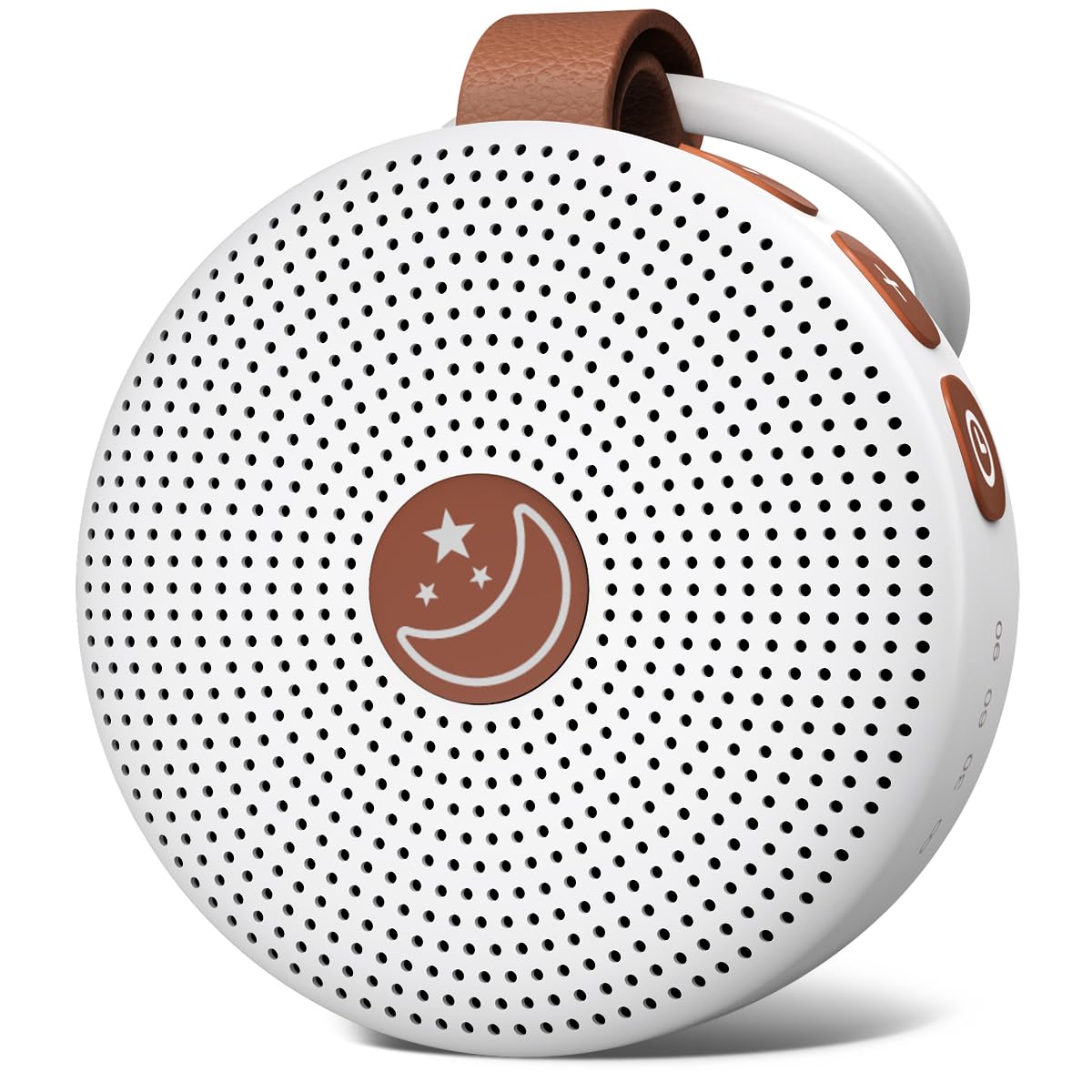 Battery Sound Machine Mini White Noise Machine Baby Shushing Portable Brown Noise Machine 30 Soothing Sounds for Kids Adults Dogs Auto-Off Timer 32 Volume Levels Sleep Machine for Home Office Privacy