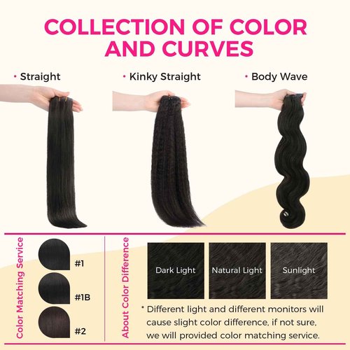Lashey Clip in Hair Extensions Real Human Hair 110g Kinky Straight Seamless Clip in Hair Extensions Natural Black 14 Inch Human Hair with Invisi Edge for Black Women