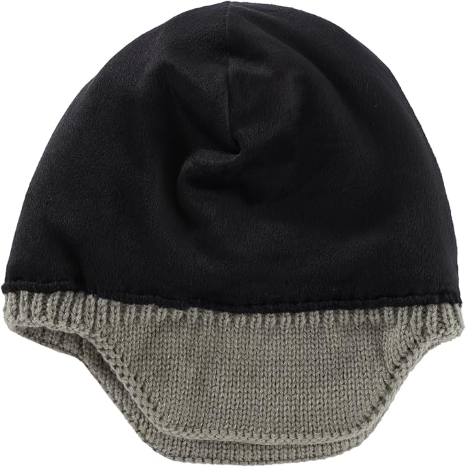 Home Prefer Mens Winter Hat Knit Earflap Hat Stocking Caps with Ears Beanie Hat