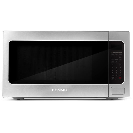 Cosmo COS-BIM22SSB 24 in. Nebula Collection 2.2 cu. ft. Countertop Microwave Oven in Stainless Steel