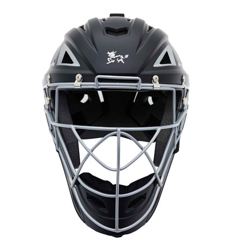 Jadekylin Baseball Catchers Helmet Matte (Black,Large)