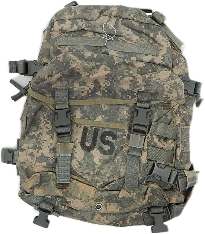 Military Outdoor Clothing Molle Assault Previously Issued ACU G.I. Molle Assault Pack, Camouflage (Pack of 1)