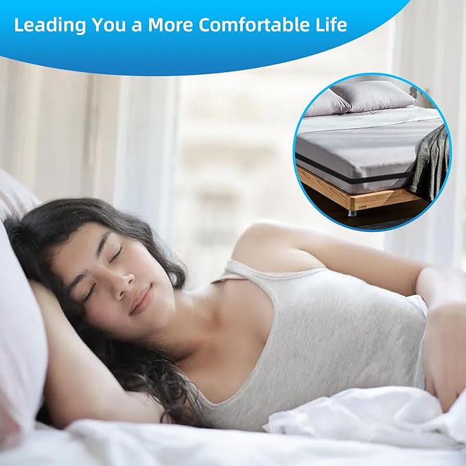 Sheet Fasteners, Adjustable Elastic Bed Sheet Holder Straps, Sheet Holder Band for Corners - Fits All Mattress Sizes