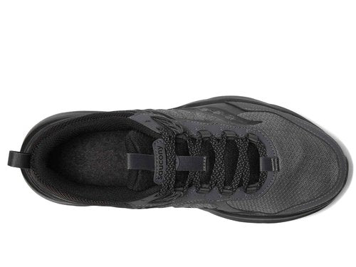 Saucony Men's Excursion Tr17 Hiking Shoe, Shadow/Black, 12