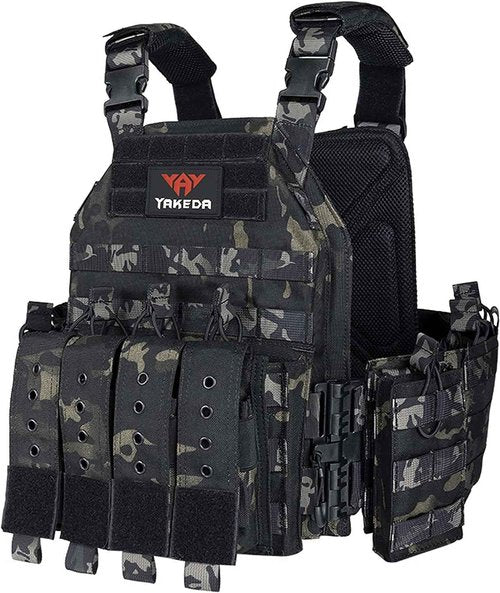 BOMTURN Upgrade Tactical Airsoft Outdoor Vest