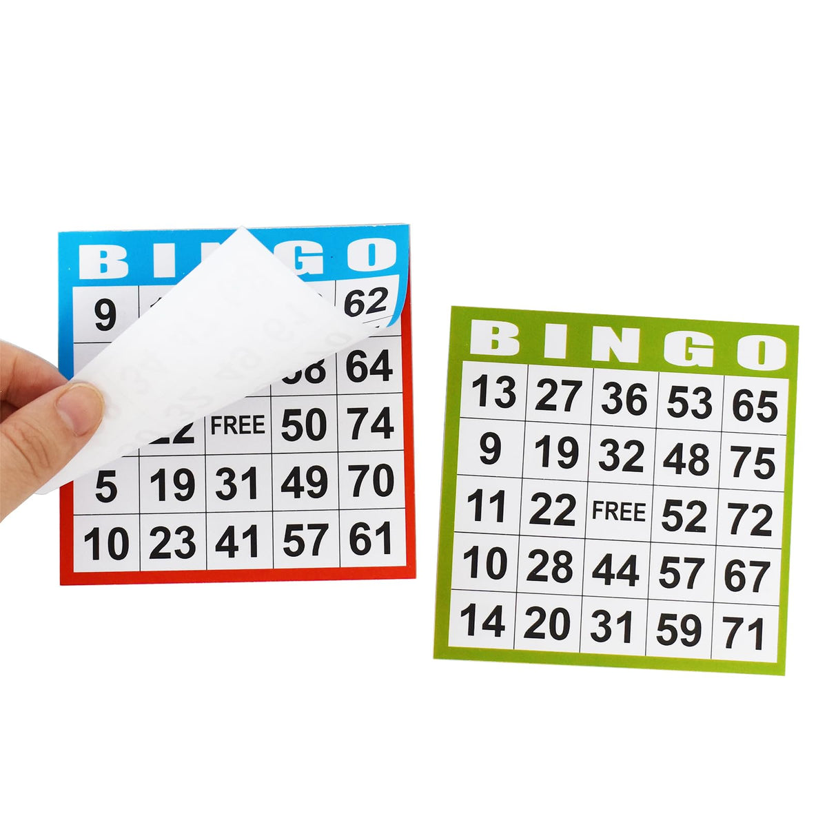 SEETOOOGAMES Bingo Paper Game Cards - 1 Card -100 Books of 10 Sheets